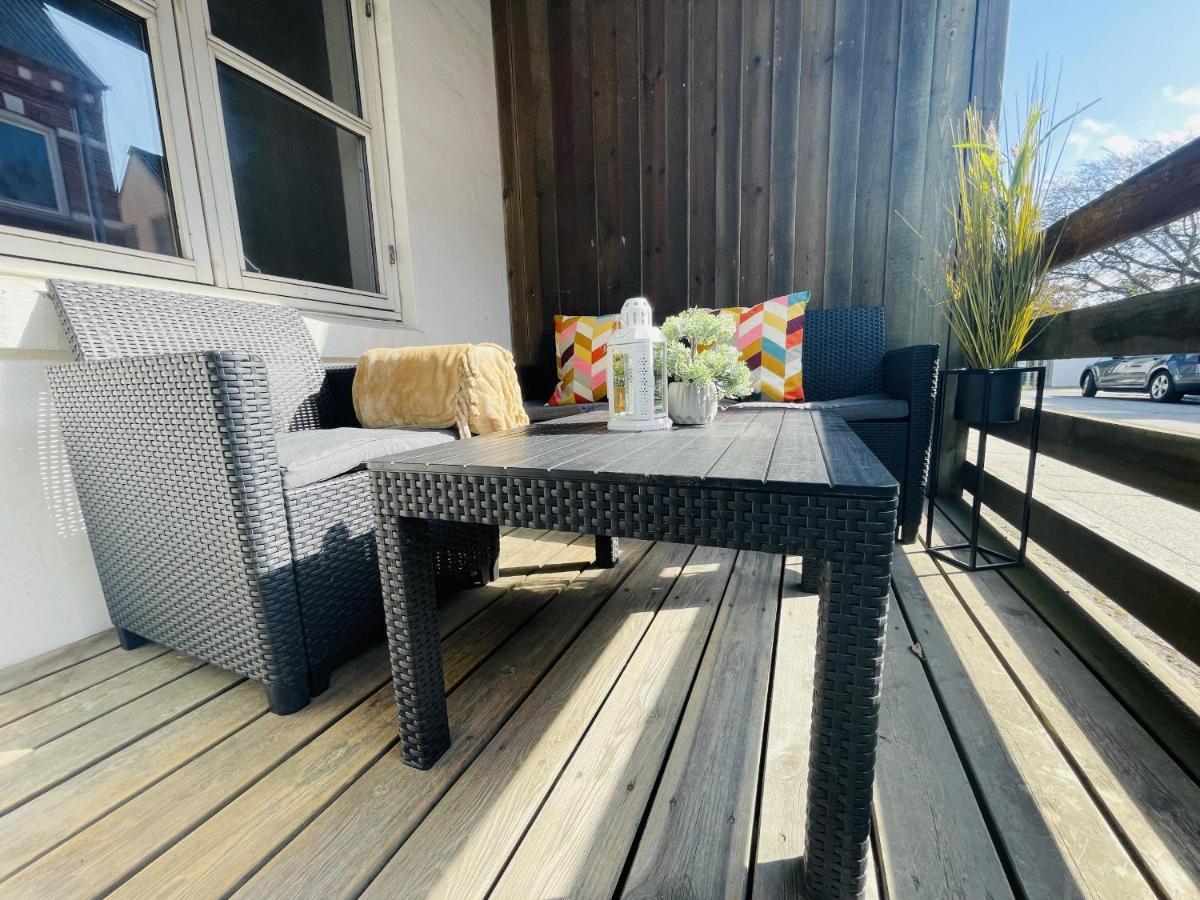 Aday - Central Terrace Apartment In Hjorring ภายนอก รูปภาพ